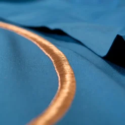 Summer Bedding Set - Petroleum Blue and Beige