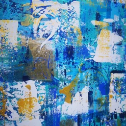 Sun, Wind and Sea Acrylic Painting