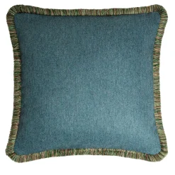Svezia Light Blue Square Cushion