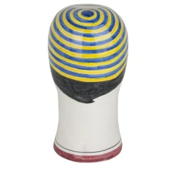 Swimmers Head With Yellow And Blue Cap Sculpture