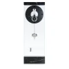 TAKTO Adagio 03 Black Marble and Glass Clock