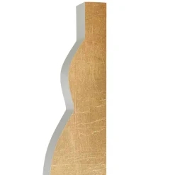 Tall Pacay Vase with Gold Leaf