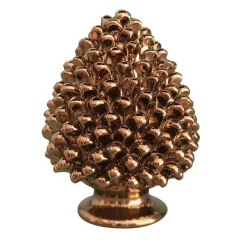 Taormina Sicilian Pinecone in Bronze Terracotta