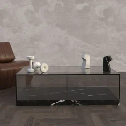 Tara Monolithic Marble Candleholder