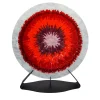 Target Sculpture in Murano Glass and Carrara Marble