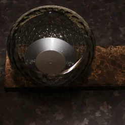 Tecla Lamp Candle Holder Emperador Base