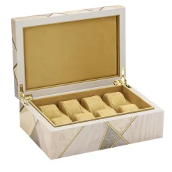 Tellux SC2 Riviera Beige Wood Watch Box