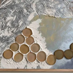 Tempesta Decorative Panel and Wall Hanger by Mascia Meccani