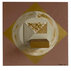 Tempio Decorative Panel and Shelf by Mascia Meccani