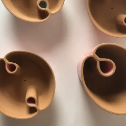 Terracotta Bitubo Vase