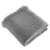 Terramadre Gerbera Gray Cashmere Blanket