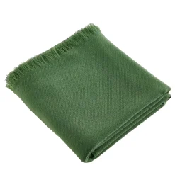 Terramadre Gerbera Green Cashmere Blanket