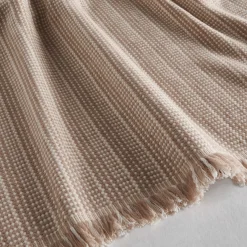 Terramadre Narciso Beige Cashmere Blanket