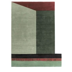 Terrazze Cadorna Wool Green Rug