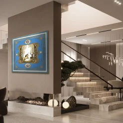 Terza Figura Baroque Gold Decorative Panel