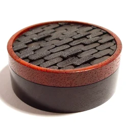 Tessere Potpourri Holder in Ebony and Padauk