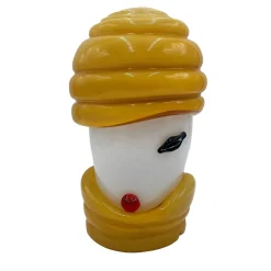 Testa Mc Female Anthropomorphic Polychrome Sculpture #3