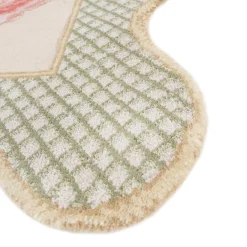 The Flower Meadow Wool & Cotton Hand-Knotted Rug by Tatiana de Nicolay