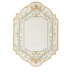 The Garden Gate Wool & Cotton Hand-Knotted Rug by Tatiana de Nicolay