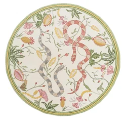 The Snake Song Wool & Cotton Hand-Knotted Rug by Tatiana de Nicolay #1