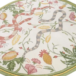 The Snake Song Wool & Cotton Hand-Knotted Rug by Tatiana de Nicolay #1