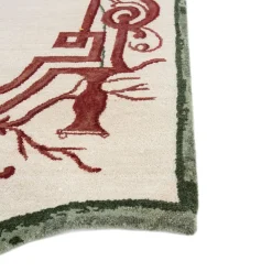 The Tea Pavilion Wool & Cotton Hand-Knotted Rug by Tatiana de Nicolay