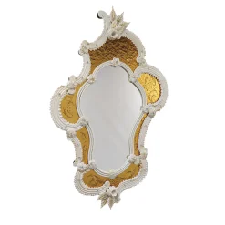 Tiepolo Murano Glass Mirror