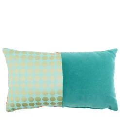 Tiffany Bis Cushion in polka dots jacquard fabric