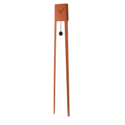 TIUKU Tall Orange Steel pendulum Clock