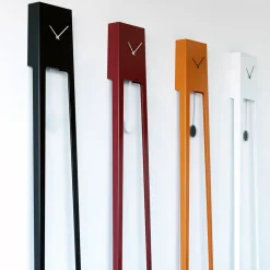 TIUKU Tall Orange Steel pendulum Clock