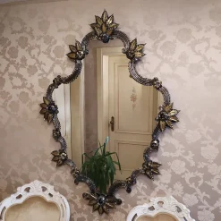 Tiziano Murano Glass Mirror