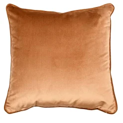 Tobacco Silk Velvet Carrè Cushion