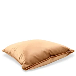 Tobacco Silk Velvet Carrè Cushion