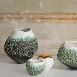 Toca-me Green Porcelain Small Bowl