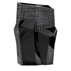 Tondo Doni Metropolis Black Vase