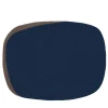 Tondo non Tondo Oval Blueberry & Cappuccino Rug