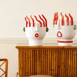 Totuccio Street Vendor of Peppers Head Vase