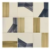 Tracce Set of 45 Green & Blue Tiles by Margherita Rui