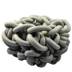 Treccia Gray Basket #1 by Rosanna Contadini