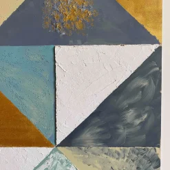 Triangolazioni Due Decorative Panel by Mascia Meccani