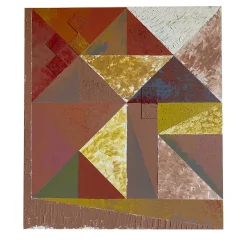 Triangolazioni Quattro Decorative Panel by Mascia Meccani