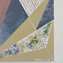 Triangolazioni Uno Decorative Panel by Mascia Meccani