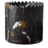 Triangoli Black&Gold Small Vase by david/nicolas