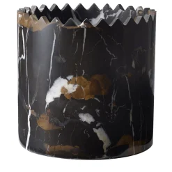 Triangoli Black&Gold Small Vase by david/nicolas