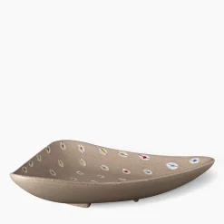 Triangular Bolo Centerpiece by Aldo Londi