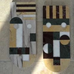 Tribal Wall Marble Mask #3