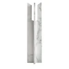 Trinity M Calacatta Carrara Marble Candlestick