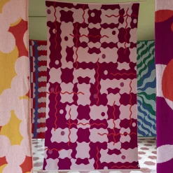 Trip 4 Polychrome Blanket/Tapestry by Serena Confalonieri