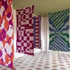 Trip 3 Polychrome Blanket/Tapestry by Serena Confalonieri
