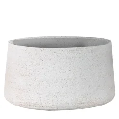 Tropea White Ceramic Vase